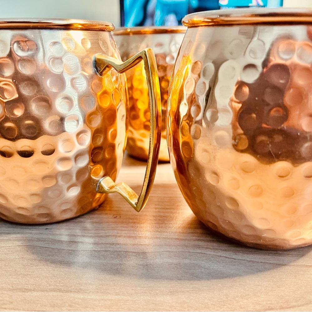 Hammered Copper Moscow Mule Mug - Copper Finish
